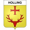 Holling 57 ville sticker blason écusson autocollant adhésif