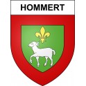 Stickers coat of arms Hommert adhesive sticker