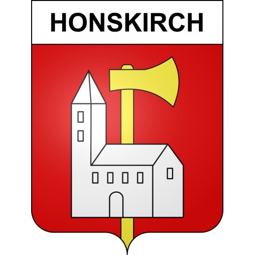 Stickers coat of arms Honskirch adhesive sticker