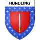 Stickers coat of arms Hundling adhesive sticker