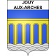 Jouy-aux-Arches 57 ville sticker blason écusson autocollant adhésif