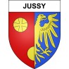 Stickers coat of arms Jussy adhesive sticker