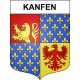 Stickers coat of arms Kanfen adhesive sticker
