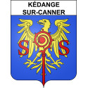 Kédange-sur-Canner 57 ville sticker blason écusson autocollant adhésif