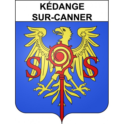 Adesivi stemma Kédange-sur-Canner adesivo