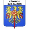 Kédange-sur-Canner 57 ville sticker blason écusson autocollant adhésif