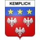 Pegatinas escudo de armas de Kemplich adhesivo de la etiqueta engomada