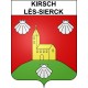 Kirsch-lès-Sierck 57 ville sticker blason écusson autocollant adhésif