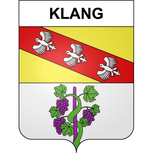 Stickers coat of arms Klang adhesive sticker