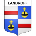 Stickers coat of arms Landroff adhesive sticker