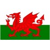 Autocollant Drapeau Pays de Galles Wales Cymru sticker