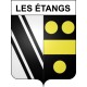 Les Étangs Sticker wappen, gelsenkirchen, augsburg, klebender aufkleber