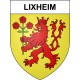 Lixheim 57 ville sticker blason écusson autocollant adhésif
