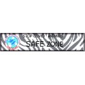 Autocollant Sticker anti microbe antivirus pour toutes surfaces – SAFE ZONE- logo36428