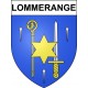 Lommerange 57 ville sticker blason écusson autocollant adhésif