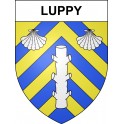 Stickers coat of arms Luppy adhesive sticker