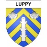 Pegatinas escudo de armas de Luppy adhesivo de la etiqueta engomada