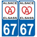 66 Cerdanya sticker sticker plate