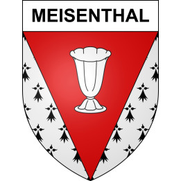 Stickers coat of arms Meisenthal adhesive sticker
