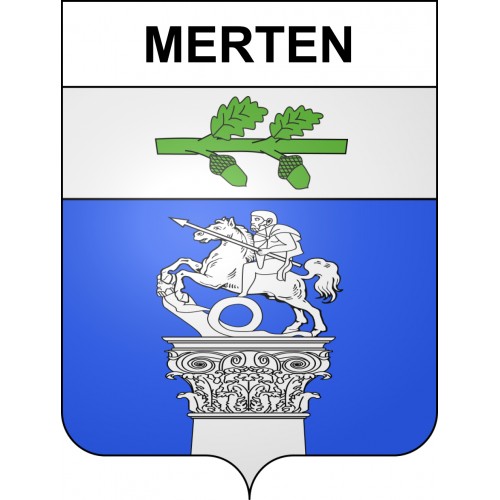 Adesivi stemma Merten adesivo