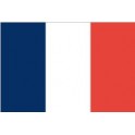 Adesivo Bandiera della Francia autoadesivo della parete
