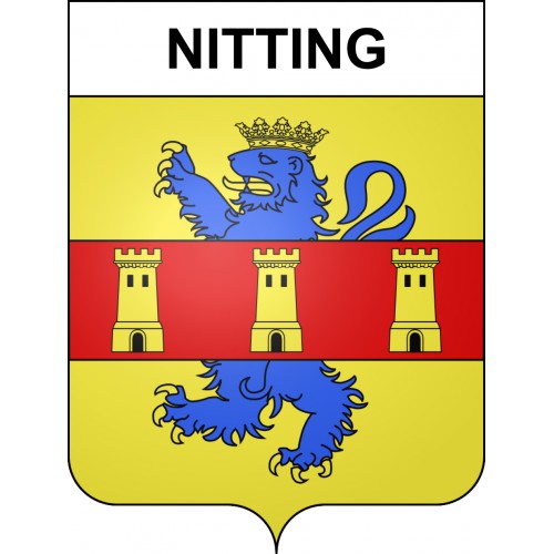 Adesivi stemma Nitting adesivo