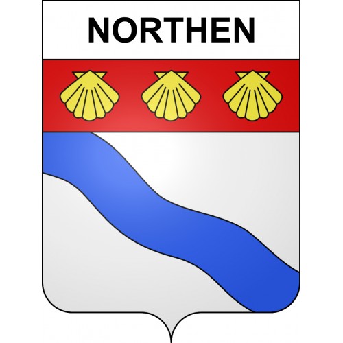 Adesivi stemma Northen adesivo