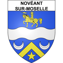 Stickers coat of arms Novéant-sur-Moselle adhesive sticker