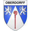 Stickers coat of arms Oberdorff adhesive sticker