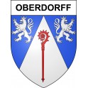 Stickers coat of arms Oberdorff adhesive sticker