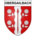 Stickers coat of arms Obergailbach adhesive sticker