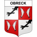 Stickers coat of arms Obreck adhesive sticker