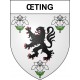 Stickers coat of arms Œting adhesive sticker