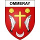 Stickers coat of arms Ommeray adhesive sticker