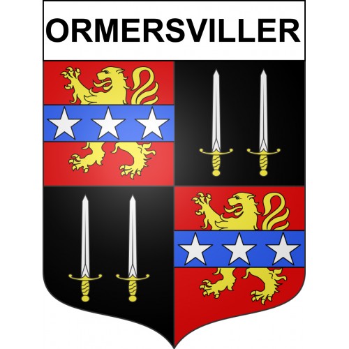 Ormersviller 57 ville sticker blason écusson autocollant adhésif eBay