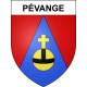 Pévange 57 ville sticker blason écusson autocollant adhésif