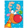 Ruru zinzin Noël autocollant adhésif sticker Logo66352