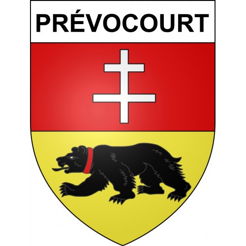 Stickers coat of arms Prévocourt adhesive sticker