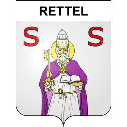 Rettel 57 ville sticker blason écusson autocollant adhésif