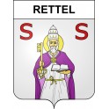 Stickers coat of arms Rettel adhesive sticker