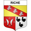 Stickers coat of arms Riche adhesive sticker