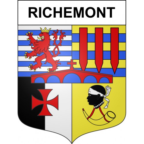 Richemont 57 ville sticker blason écusson autocollant adhésif