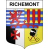 Richemont 57 ville sticker blason écusson autocollant adhésif