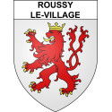 Adesivi stemma Roussy-le-Village adesivo