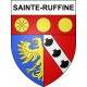 Sainte-Ruffine Sticker wappen, gelsenkirchen, augsburg, klebender aufkleber
