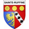 Sainte-Ruffine 57 ville sticker blason écusson autocollant adhésif
