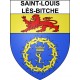 Pegatinas escudo de armas de Saint-Louis-lès-Bitche adhesivo de la etiqueta engomada