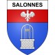 Stickers coat of arms Salonnes adhesive sticker