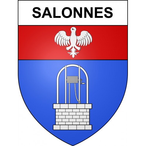 Adesivi stemma Salonnes adesivo