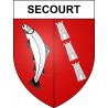 Secourt Sticker wappen, gelsenkirchen, augsburg, klebender aufkleber